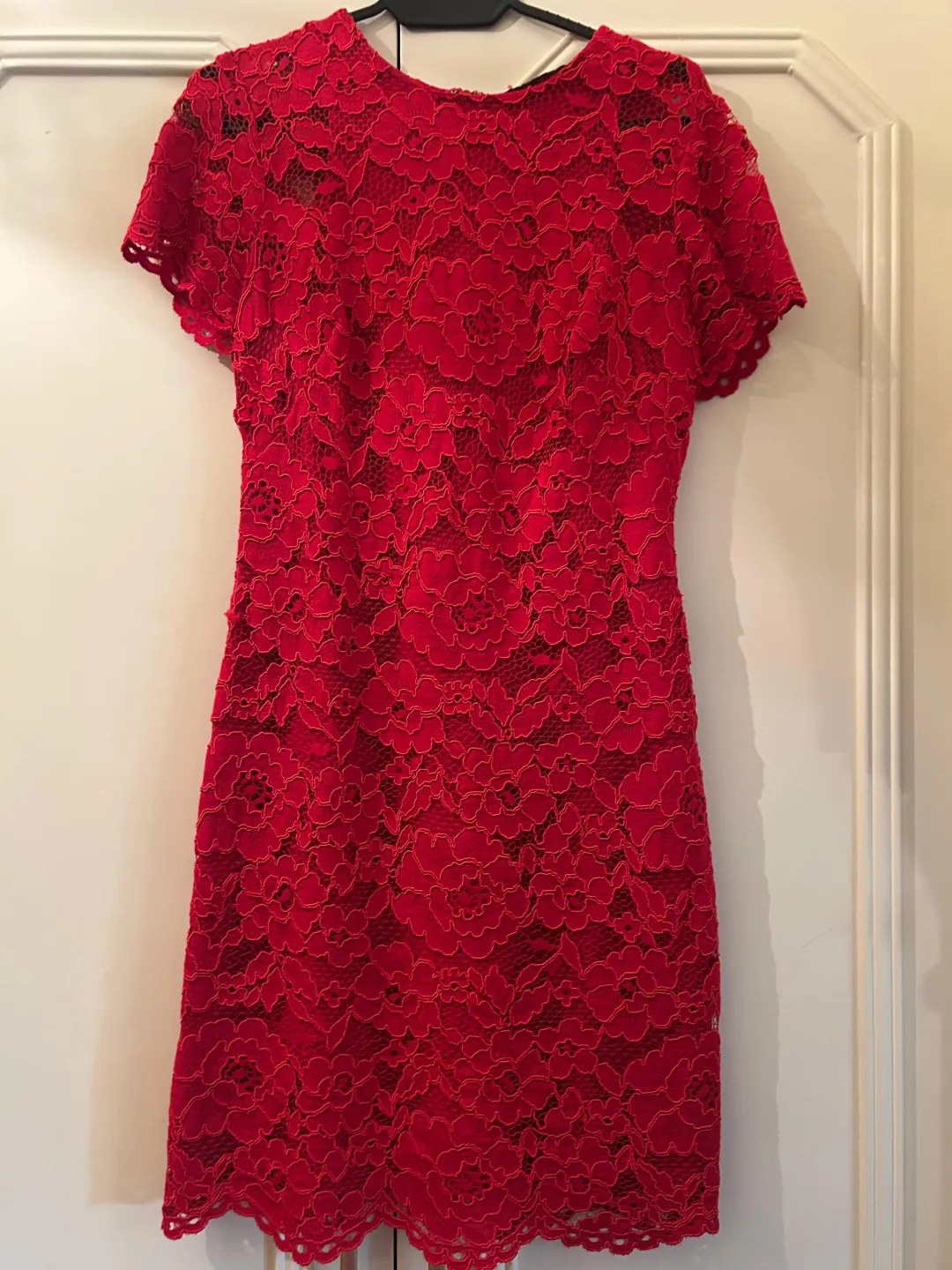 Red dress