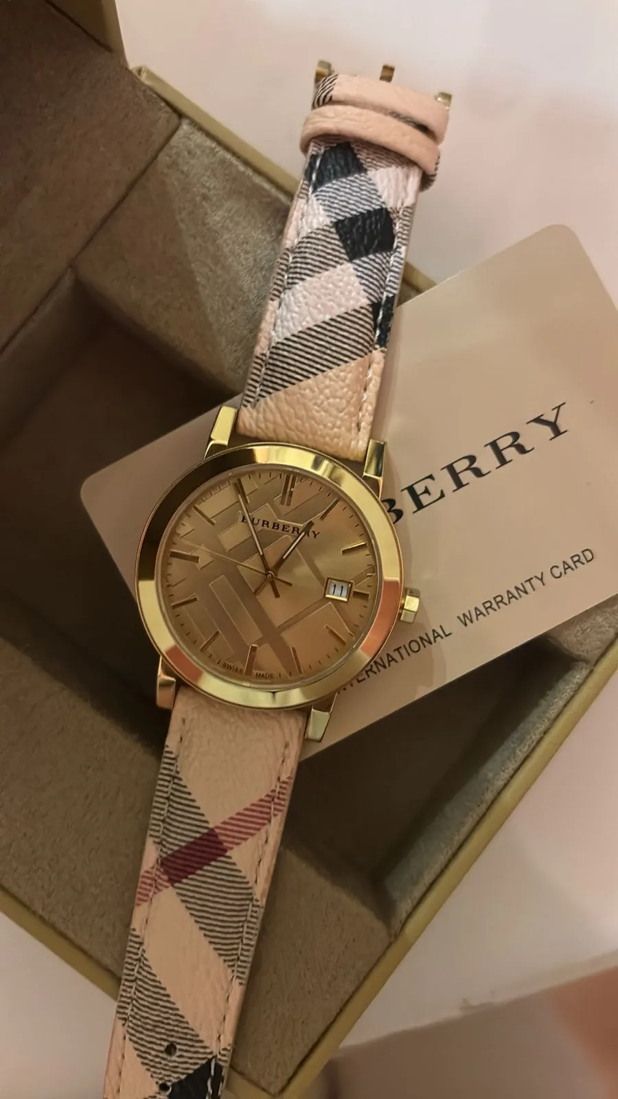 Burberry watch