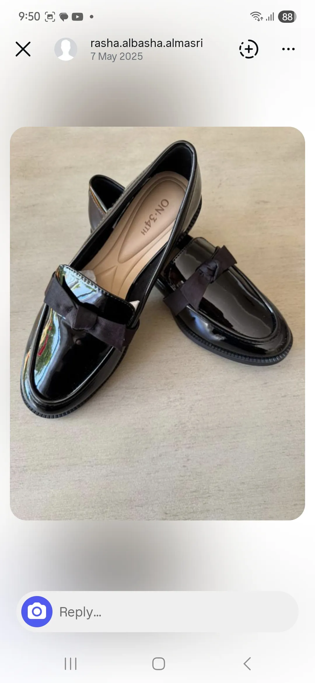 On 34th Kasandra Bow Loafers in Black